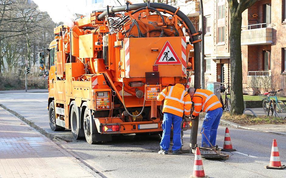 camion d'assainissement Puteaux